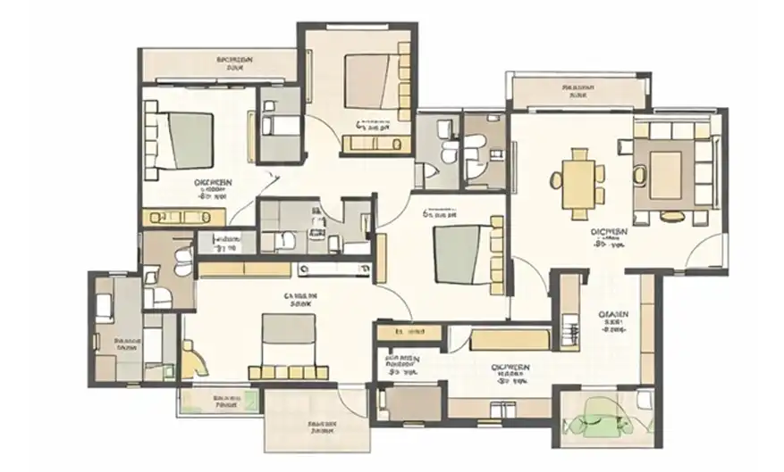 Oberoi  360 North Floor Plan